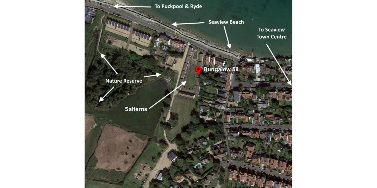 2 Bedroom Bungalow Sv58, Seaview, Isle Of Wight Free Wi-Fi Экстерьер фото